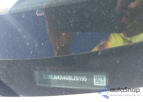 2016 Lincoln Mkx Select z USA, uszkodzony, nr VIN 2LMTJ6KR4GBL20195